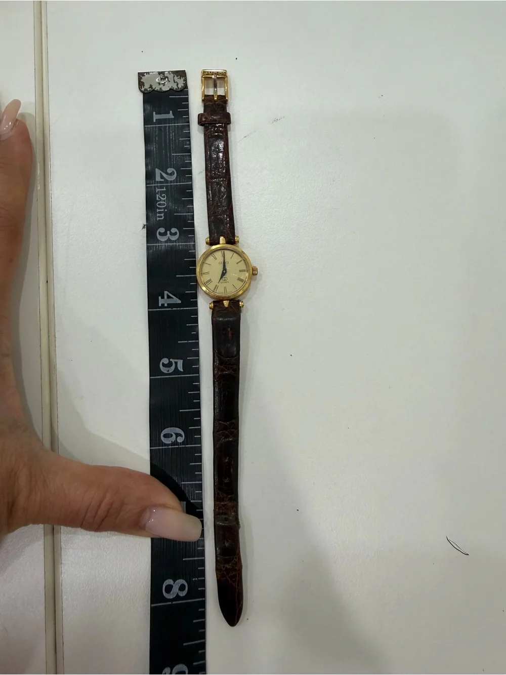 Vintage Gucci 3000L Sherry Web Stripe Watch - Picture 9 of 10